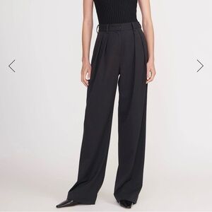 Staud Luisa Black Pants NWT